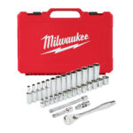 Ratschen- und Steckschlüsseleinsatz Set 3/8" metrisch