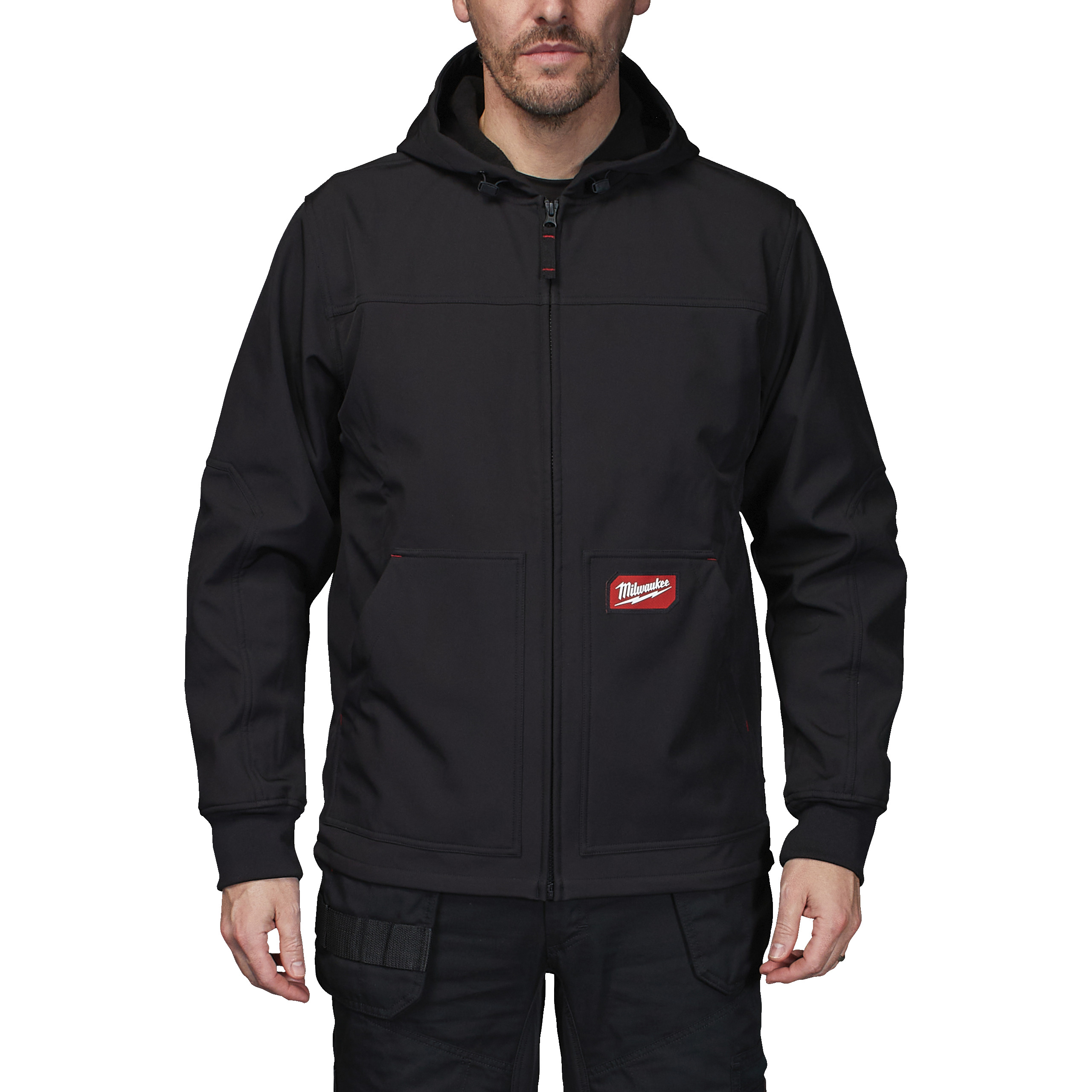 4932498274-Hero_1 FREEFLEX Softshell Kapuzen-Jacke schwarz – Bild 1