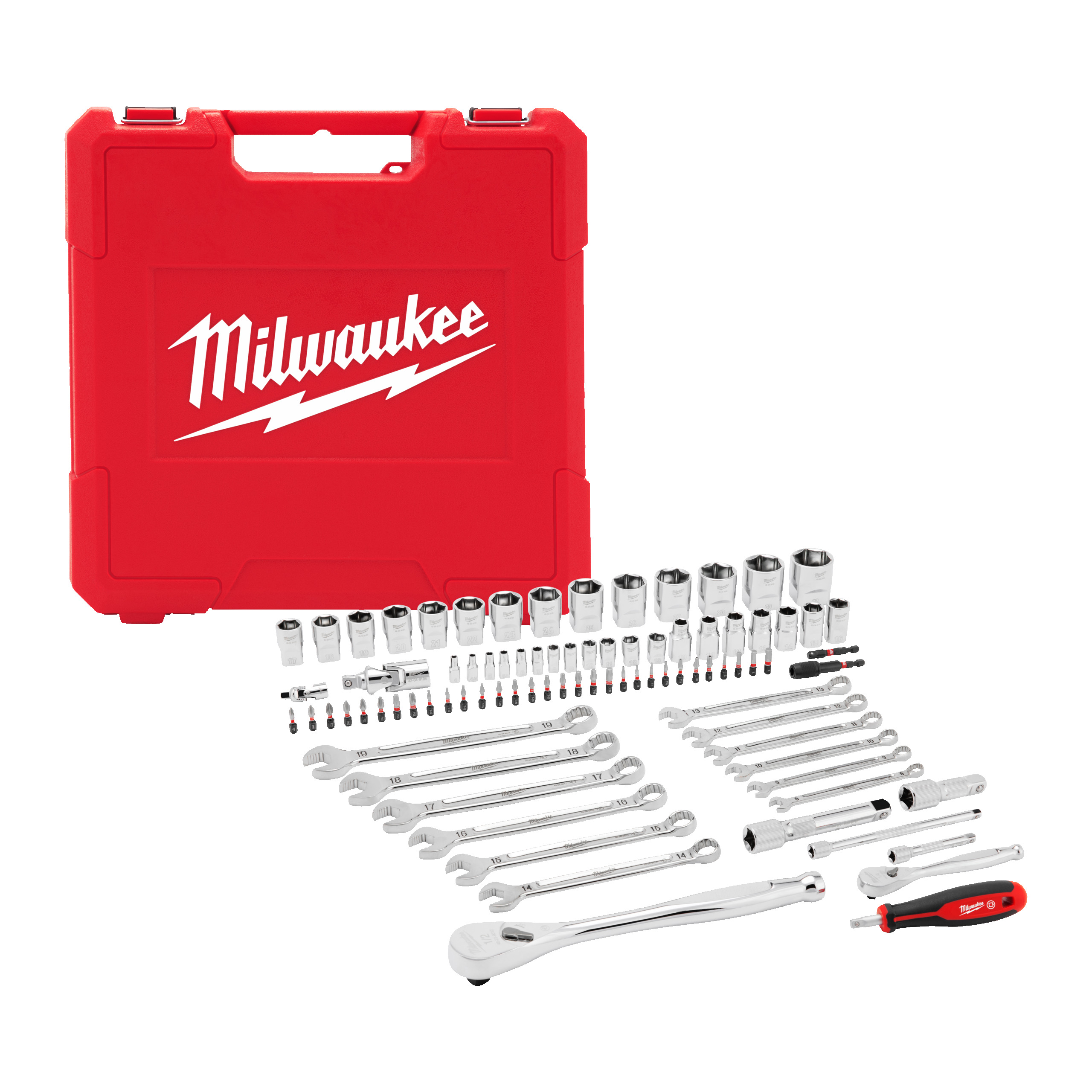 4932501844-Hero_1 Ratschen-, Steckschlüssel- und Maulschlüssel-Set – Bild 1